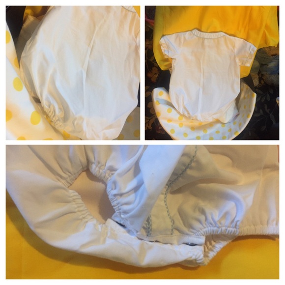 S🔴LD Imported PetitAmi White Bubble Romper - Picture 7 of 8